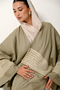 Lia Crochet Abaya
