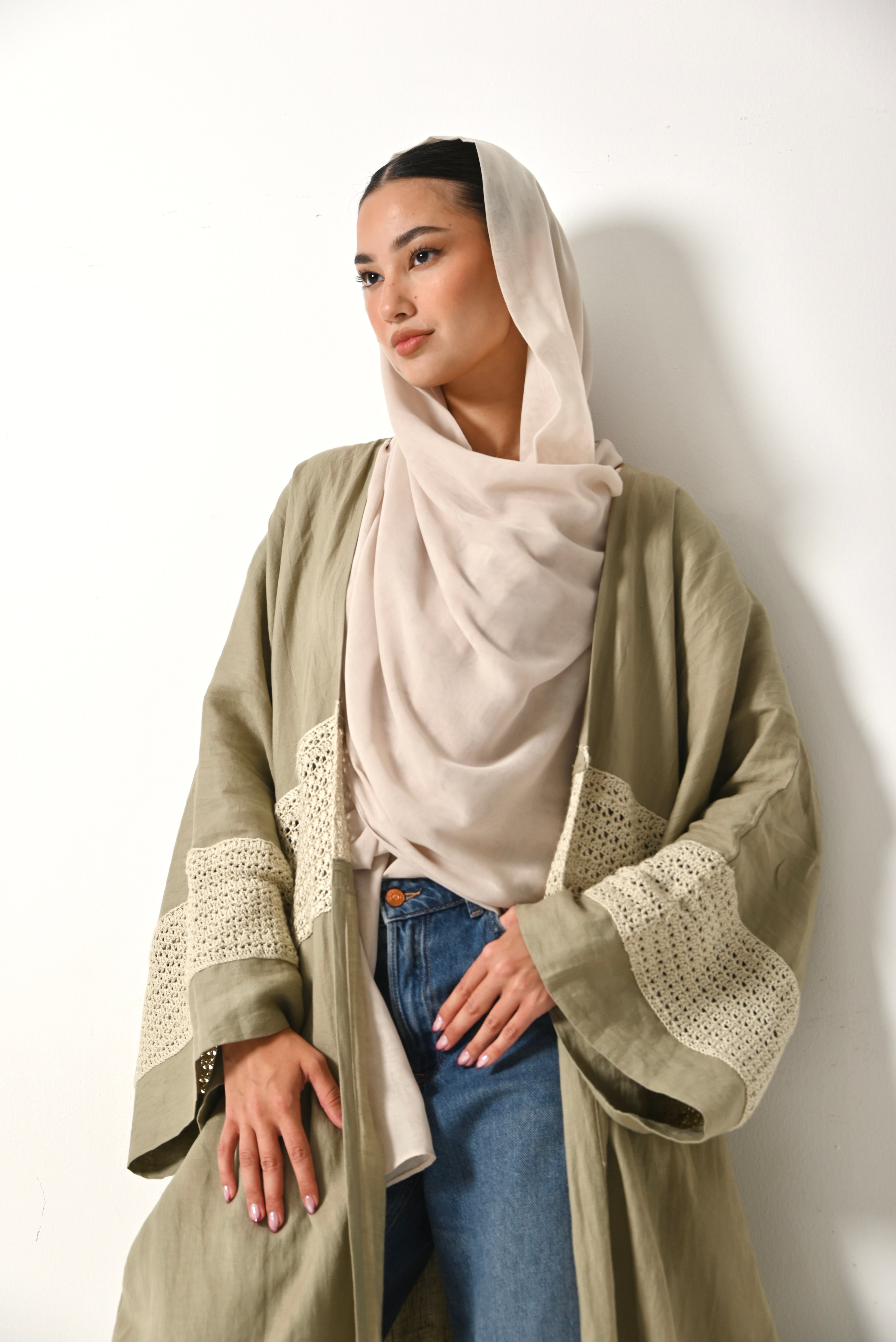 Lia Crochet Abaya