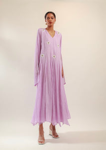 Lavender daisy dress