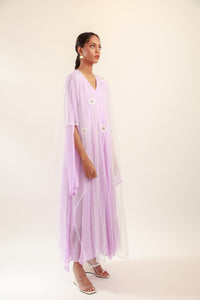 Lavender daisy dress