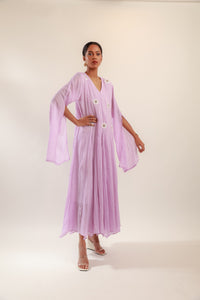 Lavender daisy dress