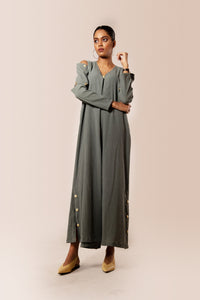 Wide leg jumpsuit